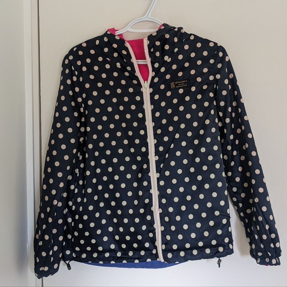 Colorblock Hooded Windbreaker - Picture 3 of 6